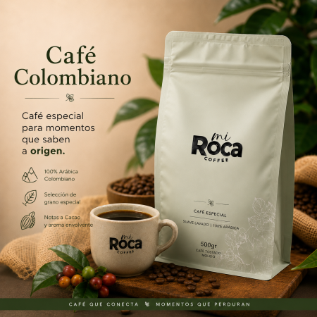 Post IA Café Mi Roca Coffee